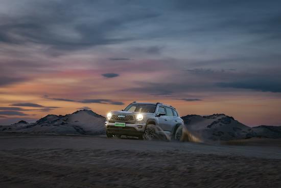 Haval's second-generation big dog Hi4 version will debut on March 25 _fororder_image003