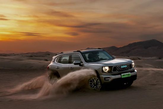 Haval's second-generation big dog Hi4 version will debut on March 25 _fororder_image001